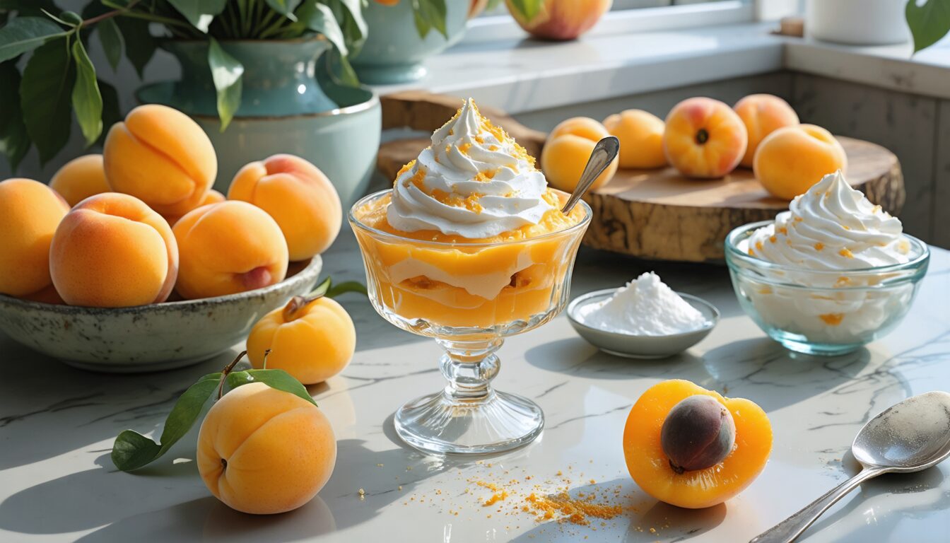 découvrez une recette infaillible de mousse aux abricots, rapide à préparer avec seulement 4 ingrédients. sans cuisson, cette délicieuse douceur apporte une touche de fraîcheur à vos desserts. parfaite pour épater vos invités en toute simplicité !