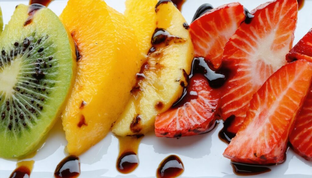 Une étonnante alchimie : la salade de fruits sublimée par le vinaigre balsamique