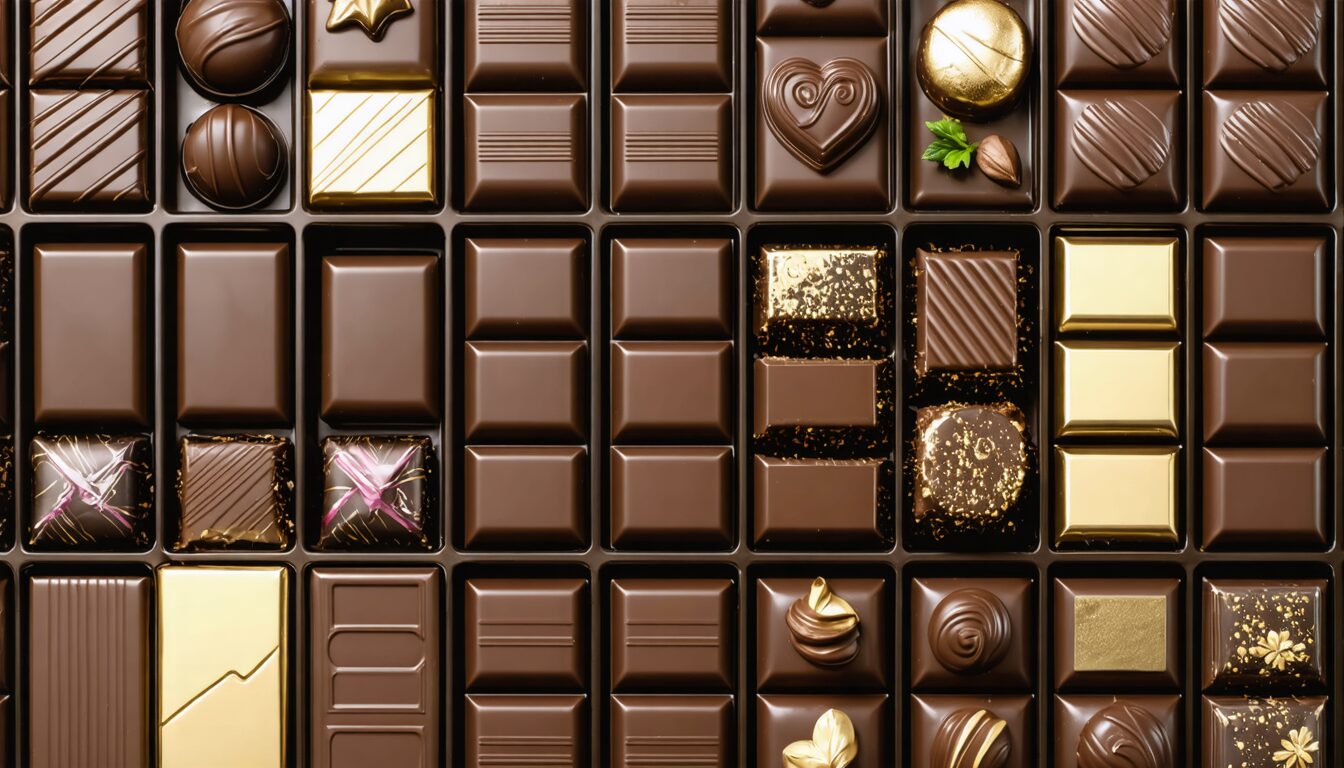 découvrez le chocolat idéal à dénicher en grande surface ! explorez notre sélection de délicieuses marques et variétés qui raviront vos papilles. que vous soyez amateur de noir, au lait ou blanc, trouvez votre coup de cœur facilement lors de vos courses !