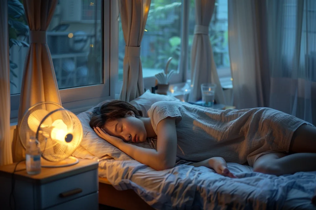 Améliorer votre sommeil avec ces 15 astuces ingénieuses pour rester au frais sans climatisation durant les périodes de chaleur