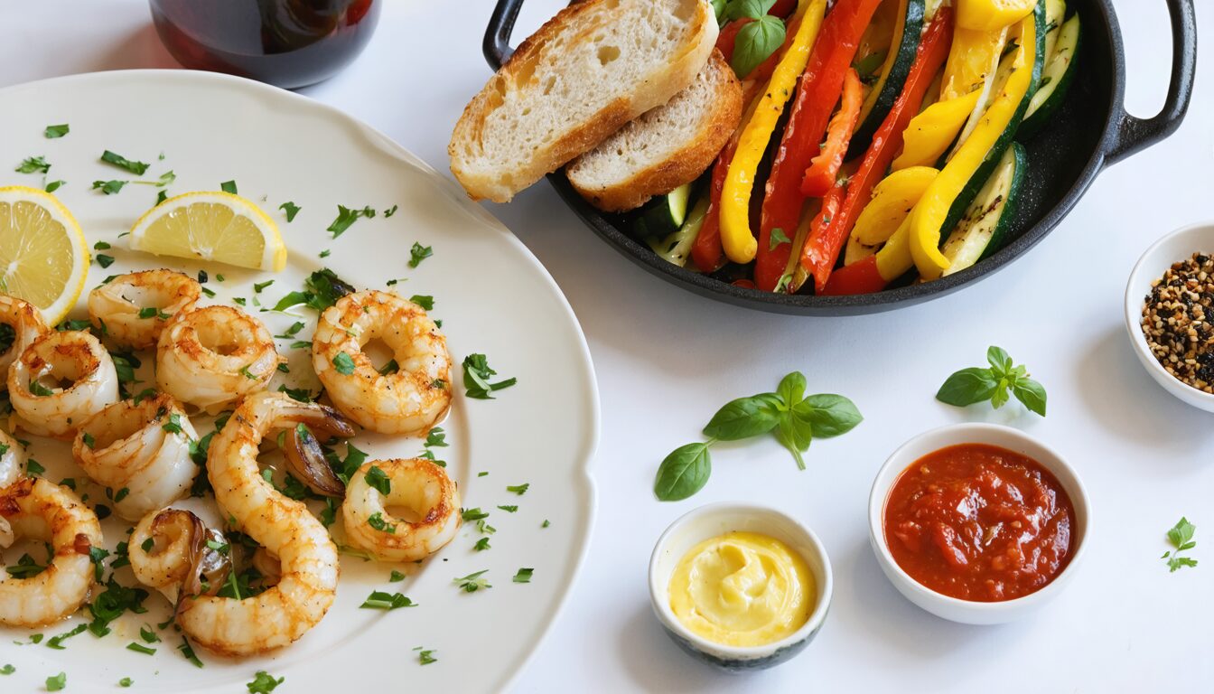 découvrez nos suggestions d'accompagnements parfaits pour mettre en valeur vos encornets : légumes croquants, sauces savoureuses et idées gourmandes pour un repas délicieux et équilibré.