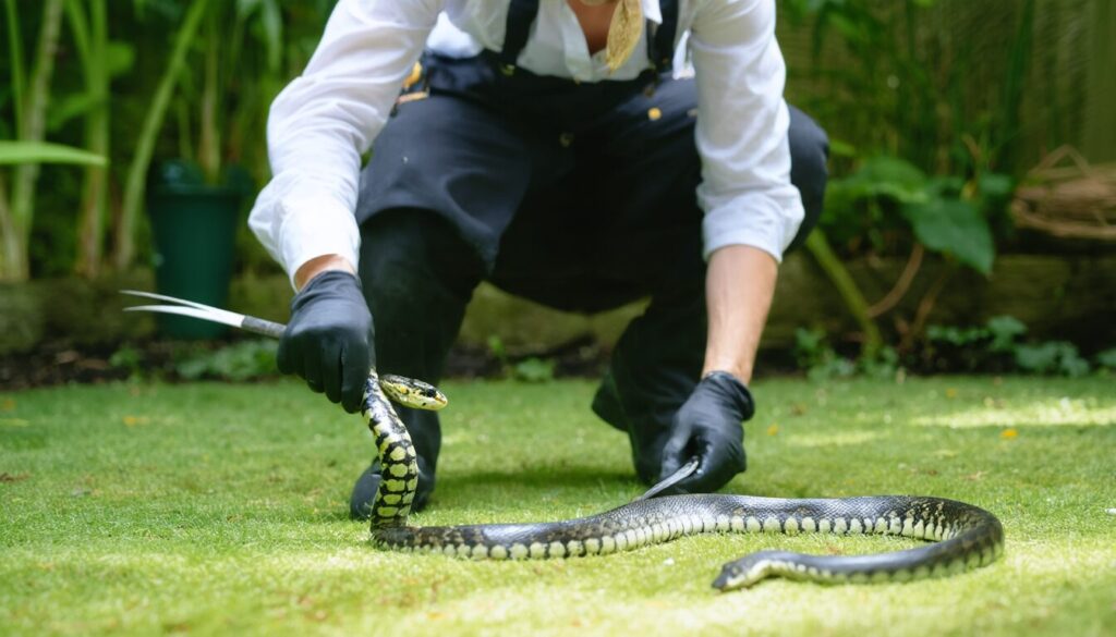 Attention à votre jardin : découvrez les gestes à adopter face à un nid de serpent