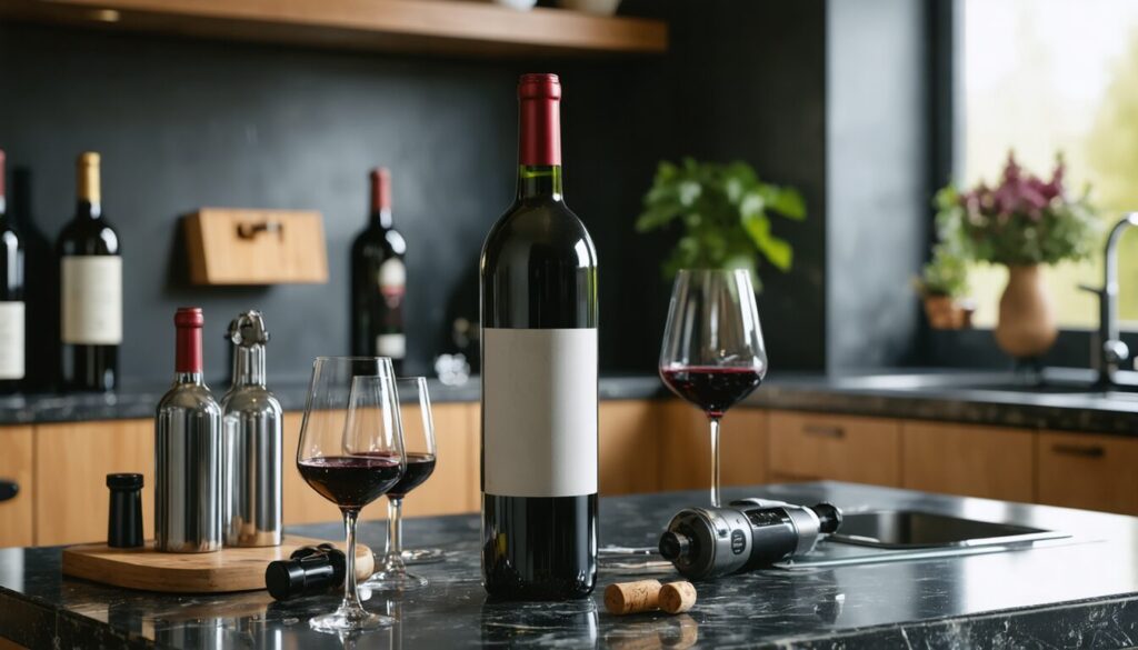 Découverte des techniques optimales pour préserver un vin rouge une fois débouché