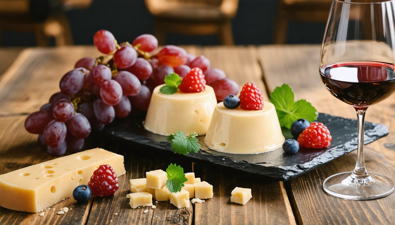découvrez une recette innovante qui revisite la panna cotta avec une touche salée et le goût unique du lait de chèvre. cette découverte surprenante séduira vos papilles et apportera une nouvelle dimension à vos repas. osez l'originalité !