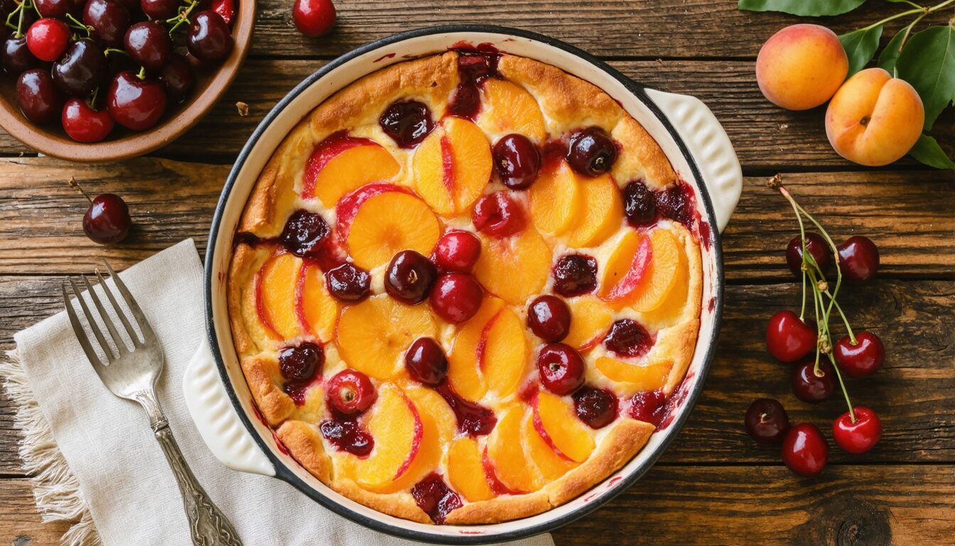 découvrez comment préparer facilement un clafoutis de saison moelleux et savoureux grâce à notre recette simple et rapide. surprenez vos proches avec ce dessert gourmand prêt en un rien de temps !
