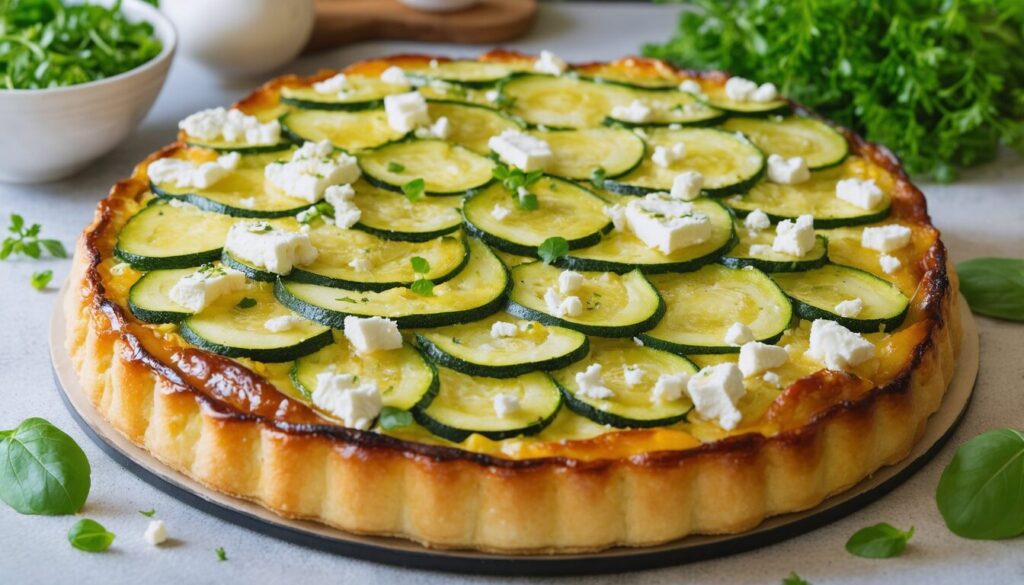 Découvrez la tarte tatin aux courgettes, l’accompagnement incontournable qui remplace le gratin