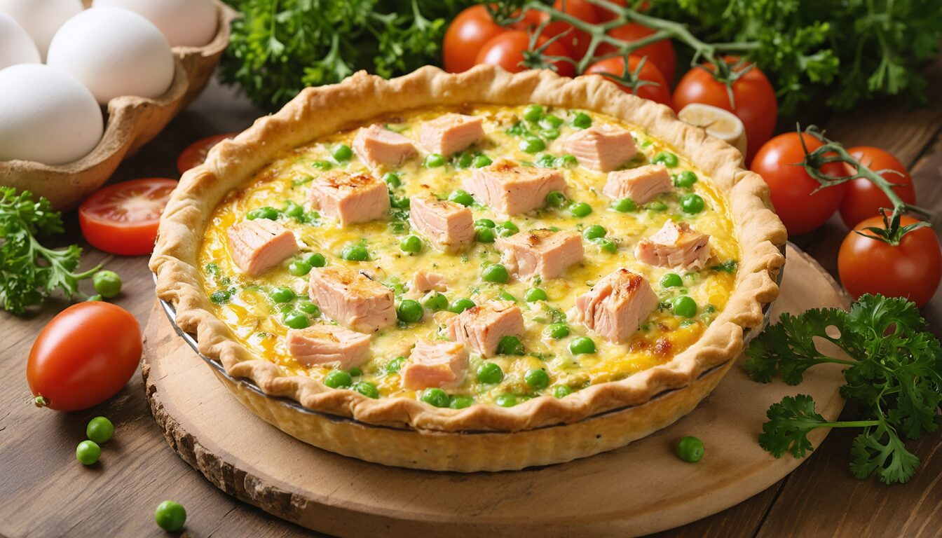 essayez cette recette facile de quiche au thon : rapide à préparer, savoureuse et idéale pour un repas sans prise de tête. parfaite pour toute la famille !