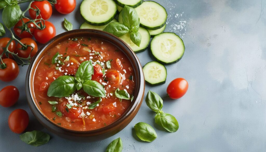 Gaspacho tomate-concombre : découvrez la recette ultra-fraîche qui séduit les internautes