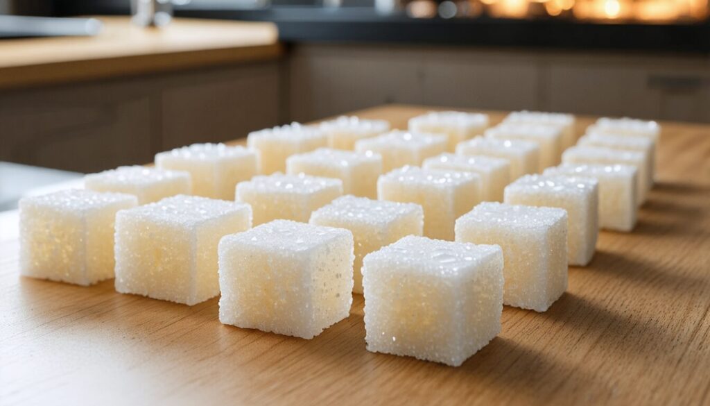 Que représentent 13 g de sucre en morceaux ?