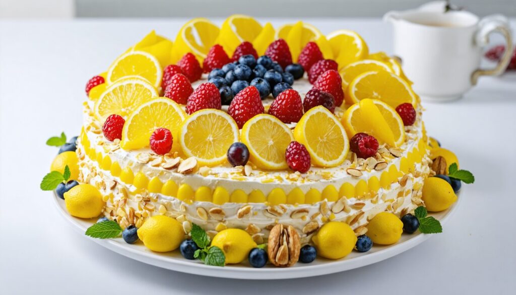 Un délice sans effort : ce gâteau au citron sans cuisson validé par un expert