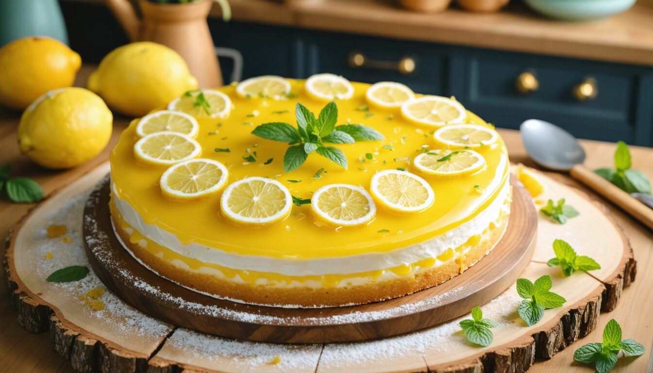 découvrez la recette facile de ce gâteau au citron sans cuisson, approuvé par un expert. un dessert frais, savoureux et prêt en un rien de temps pour régaler toute la famille !