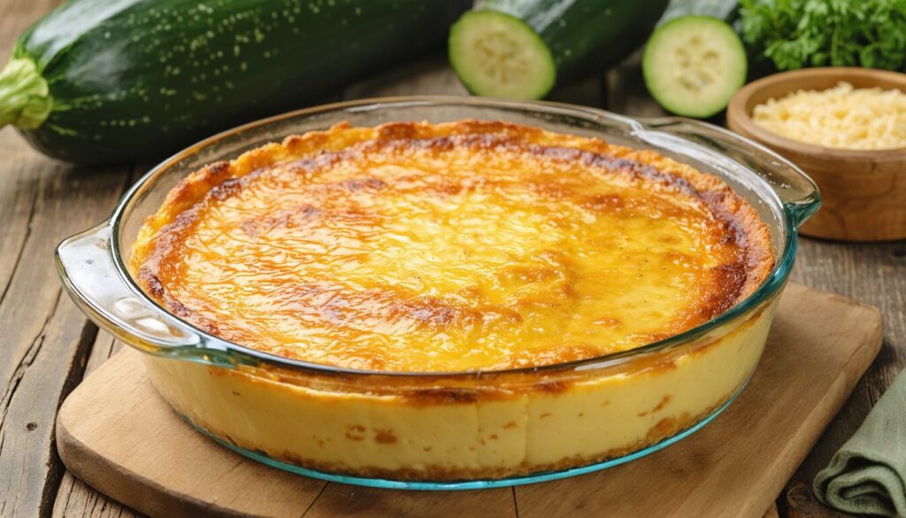 Un flan de courgettes rapide qui régale toute la famille (facile à préparer