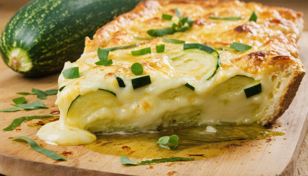 Découvrez un gratin de courgettes savoureux, rapide à préparer et irrésistiblement fondant