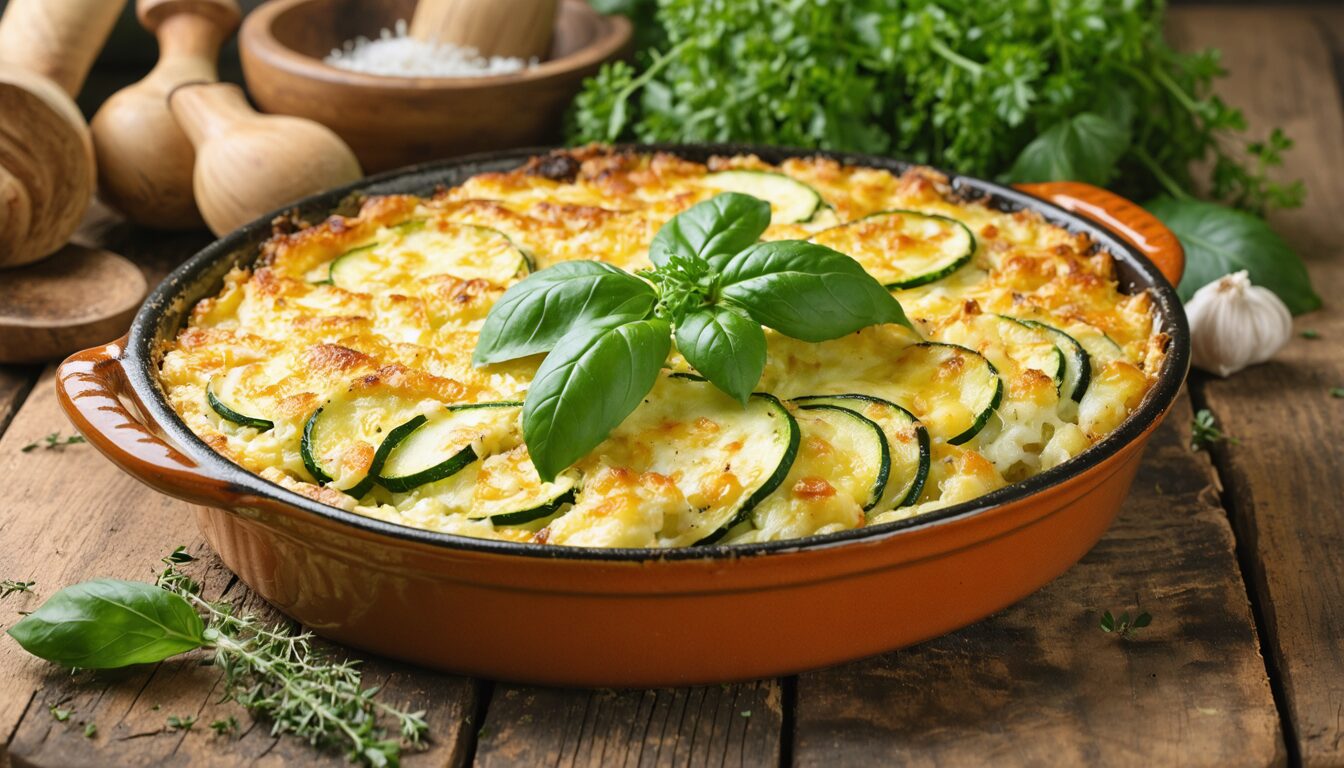 savourez un gratin de courgettes fondant et facile à préparer ! découvrez notre recette rapide pour un plat gourmand, parfait pour régaler toute la famille.