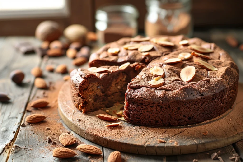 Le gâteau chocolat-amande salué avec 4,8/5 : découvrez la recette estivale incontournable de Marmiton !