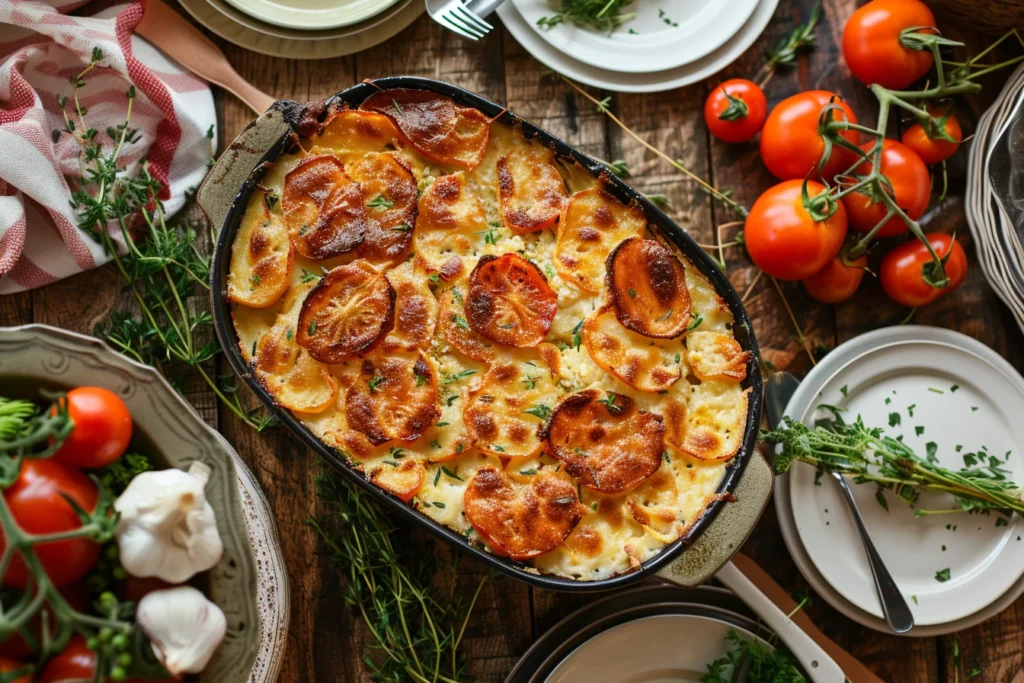 Découvrez comment ce gratin a révolutionné mes dîners d’été : une recette rapide et délicieuse, à la fois simple et fondante.