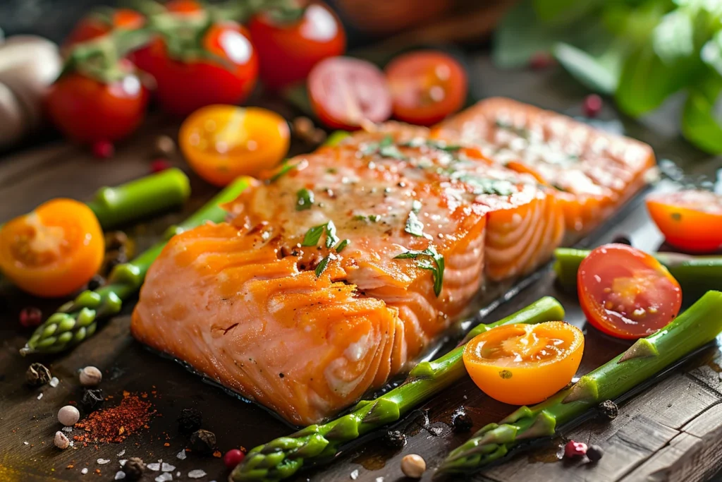 Les meilleurs légumes à associer avec le saumon pour un repas savoureux